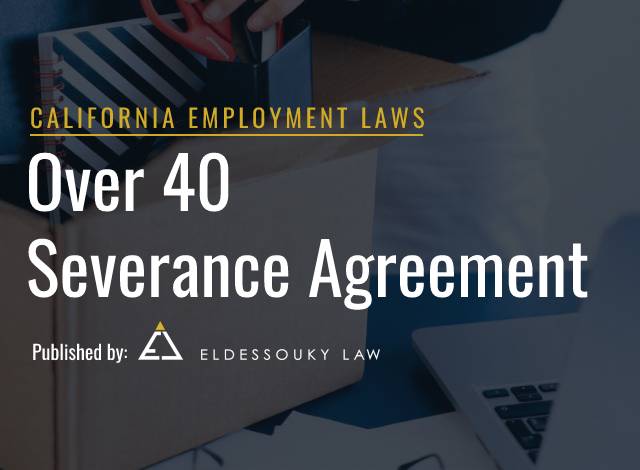 over 40 severance agreement