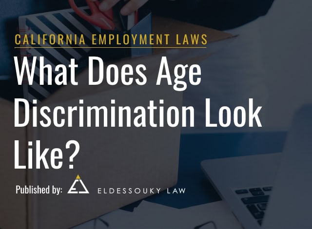 what does age discrimination look like
