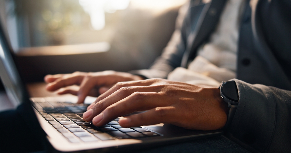 Stylized image of remote worker using a flexible schedule as a disability accommodation