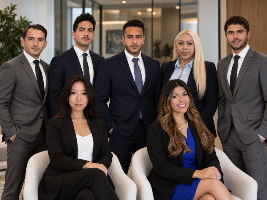 Group photo of the legal team at Eldessouky Law